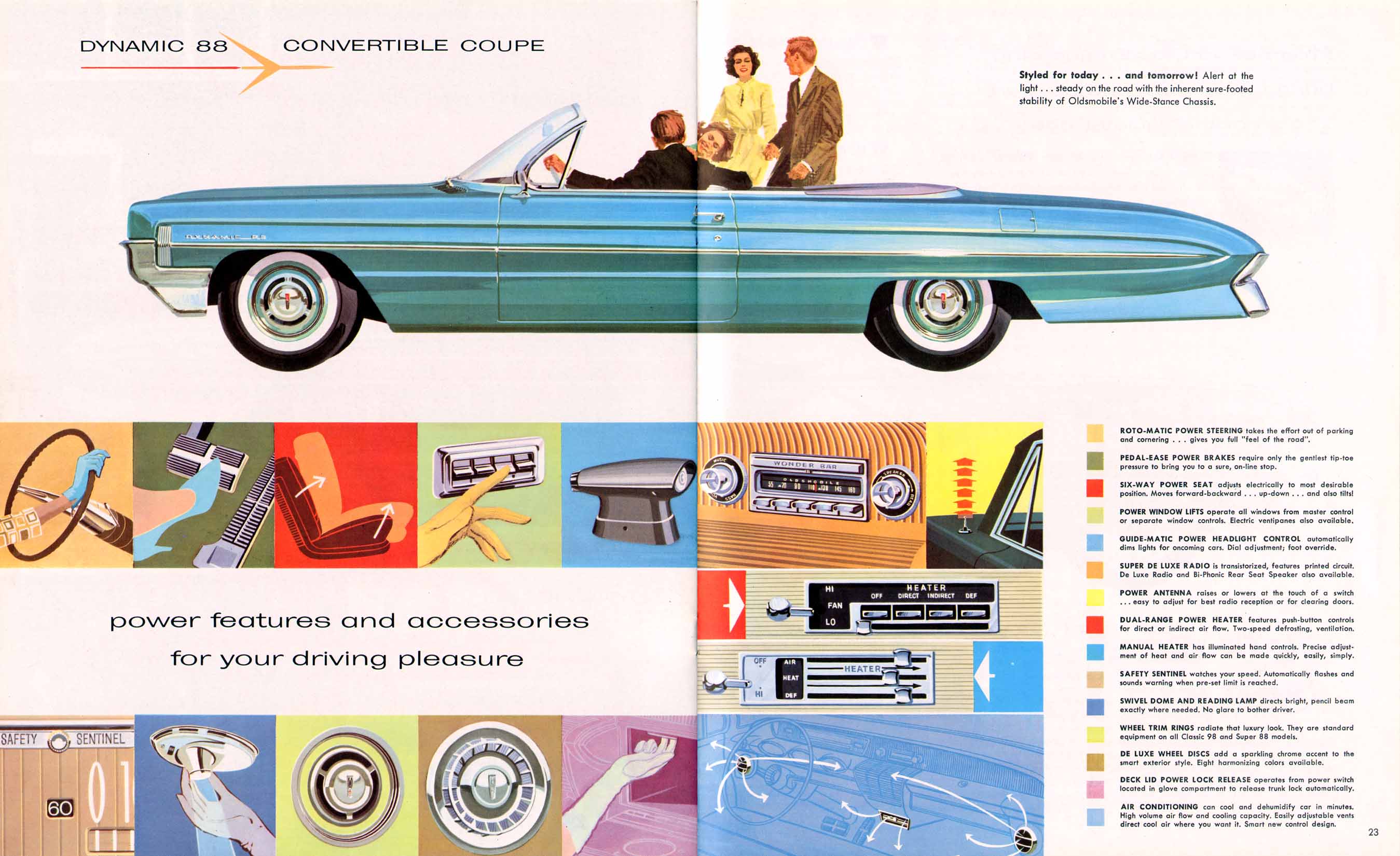 1961 Oldsmobile Full Line Brochure Page 7